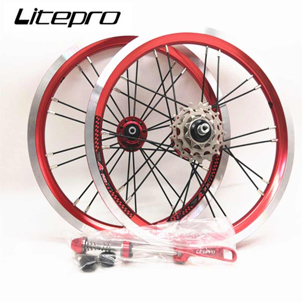 Litepro Folding Bicycle 14/16 inch 412 Outer 3 Speed Wheelset