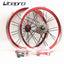 Litepro Bicicleta Plegable 14/16 pulgadas 412 Juego de Ruedas Exterior de 3 Velocidades