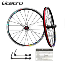 Litepro KFUN/S21 Folding Bike BMX V Disc Brake 406 451 Wheelset