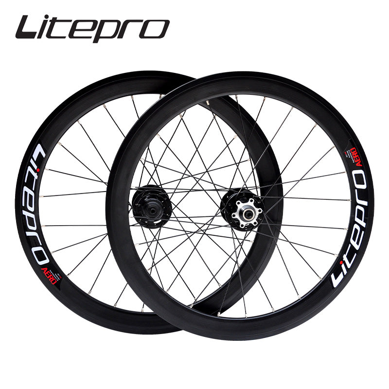 LITEPRO 74mm 85mm 20 Hole V Brake Bearing Hubs 14/16 inch