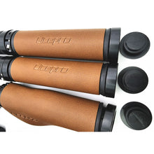 Litepro PU Leather Bike Grips – 22.2mm, 128/132mm, Premium Synthetic Leather (140g/200g per Pair)