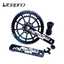 Litepro EDGE Integrated Chainwheel Chrysanthemum Double Chainring