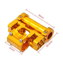 Litepro S-07 Adjustable Dual Stem – 25.4mm, Aluminum Alloy, Multi-Position (211.8g) – 4 Colors