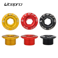 Litepro M18 M19 M20 Integrated Crank Screw Cover