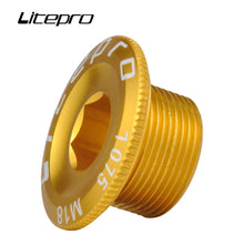 Litepro M18 M19 M20 Integrated Crank Screw Cover