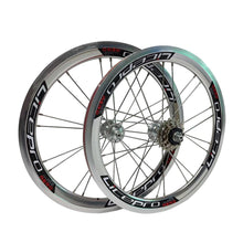 Litepro AERO 16Inch 305 349 V Brake 74mm 95mm External 5 Speed Wheelset For Dahon D5 Folding Bicycle Sealed Bearing Wheels