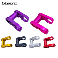 Litepro Double Handlebar Stem for Birdy Bikes – 31.8mm Aluminum Alloy, Lightweight (180.8g), 6 Colors