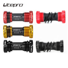 Litepro Elite MTB Mountain Bicycle Ceramic External Bearing Bottom Brackets Screw-in Threaded BB68mm Bearing Bottom Bracket