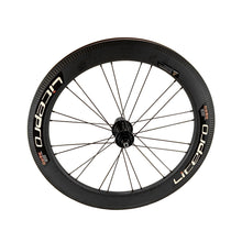 Litepro-Litepro AERO 40MM Carbon Fiber Wheels 20Inch 406 451 349 V Disc Brake 11 Speed Wheelset Folding Bicycle Sealed Bearing Rims