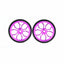 Litepro JKlapin 3D Hollow 82mm Spider Easy Wheel Enlarged  Folding Bike Bearing Push Wheel For Bromp Bicycle