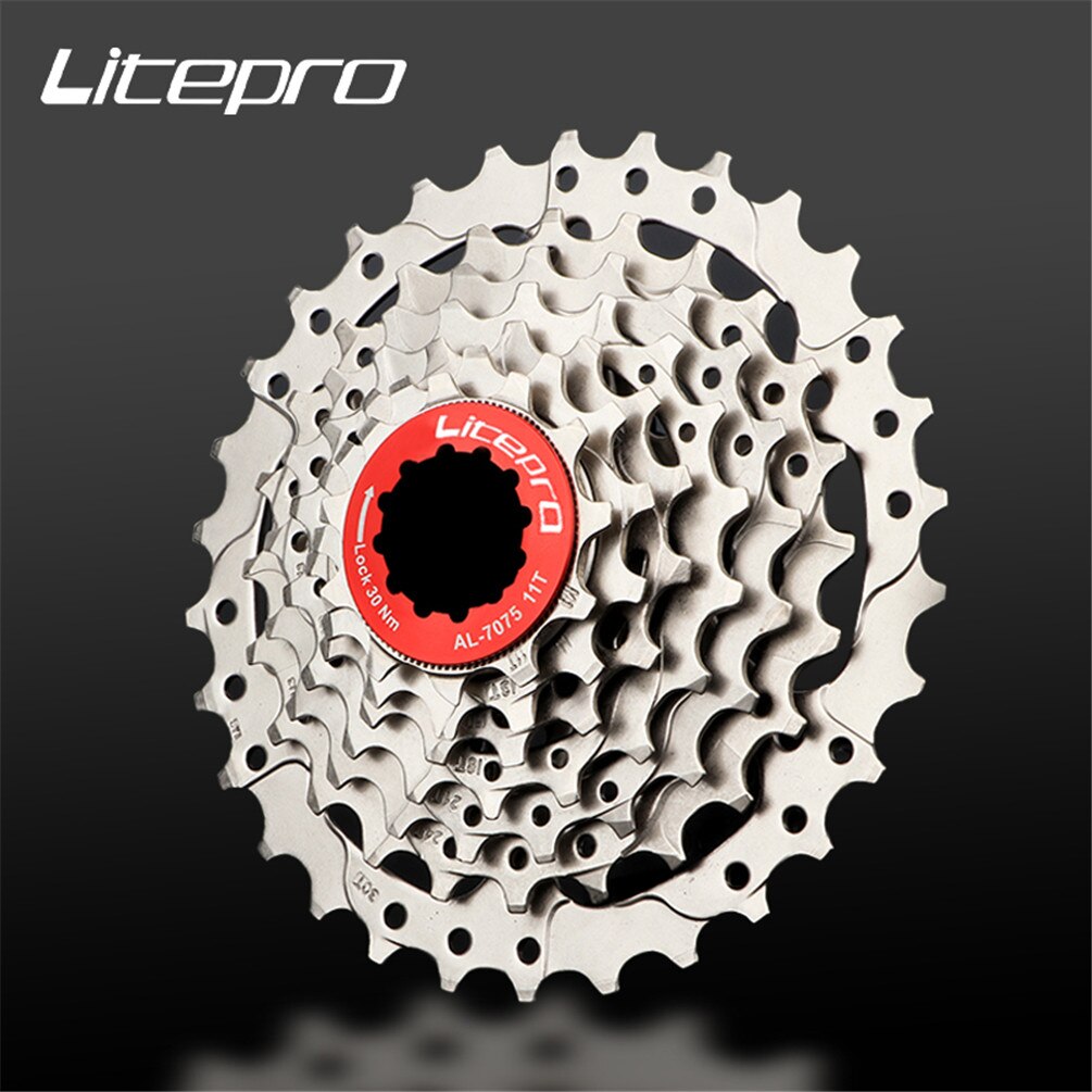 Litepro External 7 Speed Freewheel 11-28T 11-30T For Bromp Folding Bicycle Cassette Flywheel