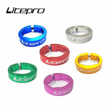 Litepro Double-Sided Lock Ring for 22.2mm Handlebars – Aluminum Alloy, 8mm Height (9.3g) – Multiple Colors